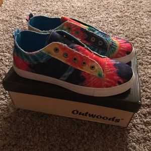 Tye Dye Shoes